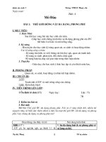 Giáo án lớp 7 học kì 1   môn sinh học