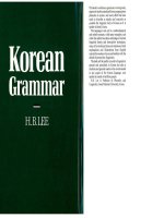 04 h.b. lee - korean grammar