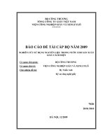 Nghiên cứu sử dụng nguyên liệu trong nước cho sản xuất giấy cách điện