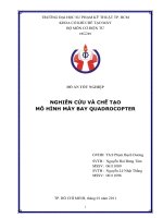 Mo hinh may bay QUADROCOPTER