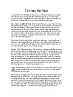 Thể thao Việt Nam pdf