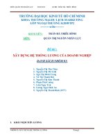 tiểu luận xây dựng hệ thống lương của doanh nghiệp