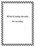 Bể bơi lý tưởng cho mùa hè rực nắng doc