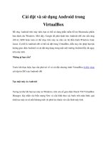 Cài đặt và sử dụng Android trong VirtualBox doc