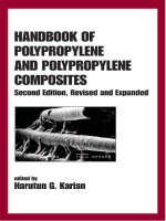 handbook of polypropylene and polypropylene composites, revised and expanded (plastics engineering)
