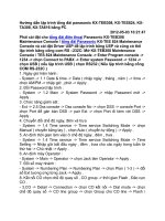 Lập trình tổng đài potx