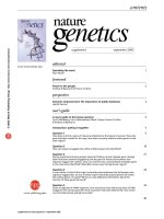 a user's guide to the human genome