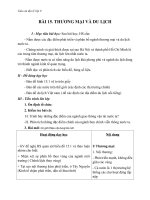 Giáo án bài Thương mại và du lịch - Địa 9 - GV.N M Thư: