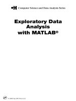 exploratory data analysis with matlab - martinez and martinez