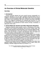 molecular diagnosis of genetic diseases