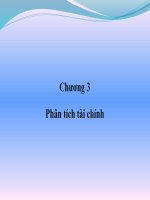 Chuong 3 Phân tích tài chính