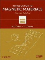 cullity - introduction to magnetic materials 2e (wiley, 2009)