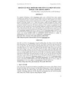 KHẢO SÁT ĐẶC ĐIỂM DI TRUYỀN CỦA MỘT SỐ LOÀI THUỘC CHI ARTOCARPUS pdf