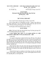 Chiến lược phát triển lâm nghiệp Việt Nam 2011 - 2020