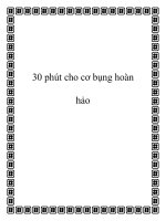 30 phút cho cơ bụng hoàn hảo pdf