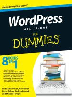 wiley wordpress all-in-one for dummies
