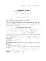 Độ đo không cộng tính, tích phân choquet và ứng dụng. potx