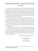 Thực trạng và giải pháp nâng cao hiệu quả chương trình 135 trên địa bàn huyên Minh Hoá, tỉnh Quảng Bình