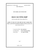 Nghiên cứu một số vấn đề ghép tim thực nghiệm trên động vật để tiến tới ghép tim trên người tại việt nam
