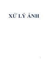 Tài liệu môn học xử lý ảnh