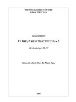 Kỹ thuật khai thác thủy sản doc