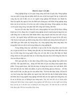 đánh giá hiệu quả sản xuất sắn ở phường hương vân - thị xã hương trà -  tỉnh thừa thiên huế