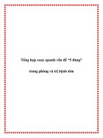 Tổng hợp xoay quanh vấn đề “5 đúng” trong phòng và trị bệnh tôm potx