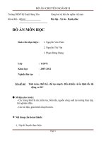 Tính toán, thiết kế, chế tạo mạch điều khiển và ổn định tốc độ động cơ DC