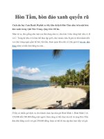 Hòn Tằm, hòn đảo xanh quyến rũ pot