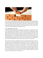 Khởi sự từ việc nhỏ để thành công lớn ppt