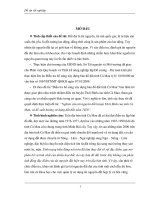 Nghiên cứu tài nguyên đất huyện Thới Bình của tỉnh Cà Mau và đề xuất hướng sử dụng đất đến năm 2020