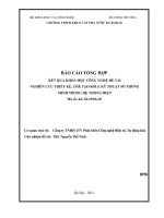 Nghiên cứu thiết kế chế tạo rơle kỹ thuật số thông minh trong hệ thống điện