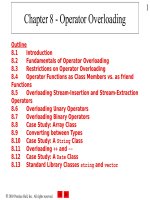 Chapter 8 - Operator Overloading pdf