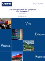 Cuộc khủng hoảng kinh tế là khủng hoảng về lý thuyết kinh tế Alan Kirman