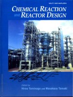 chemical reaction and reactor design