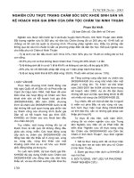 NGHIÊN CỨU THỰC TRẠNG CHĂM SỨC SỨC KHOẺ SINH SẢN VÀ KẾ HOẠCH HOÁ GIA SẢNH CỦA DÂN TỘC CHĂM TẠI NINH THUẬN pot