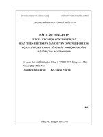 Hoàn thiện thiết kế và dây chuyền công nghệ chế tạo động cơ rv 165-2 công suất 200 động cơ-năm