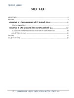 tý giá hối đoái và các nhân tố ảnh hưởng