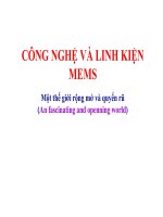 design issues for MEMS 1