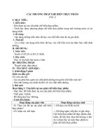 Bài 18: Các phương pháp chế biến thực phẩm - Giáo án Công nghệ 6 - GV:L.N.Mai: