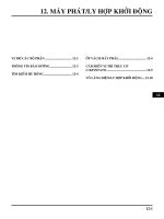 chương 12: Máy phát và ly hợp khởi động xe máy SHI 125/150