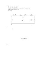 Bài Giải máy điện không đồng bộ (Máy I)