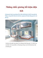 Những chiếc giường tiết kiệm diện tích potx