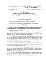 Quy hoạch tổng thể phát triển nông nghiệp đến năm 2020 và tầm nhìn 2030