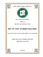 đồ án thiết kế hệ thống cung cấp điện cho nhà cao tầng chùa hà – vĩnh yên – vĩnh phúc