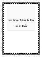 Bức Tượng Chúa Tể Của các Vị Thần pptx