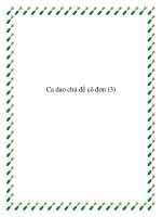 10 bài ca dao chủ đề cô đơn docx