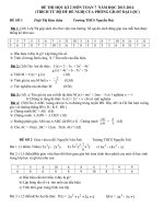 đề đề nghị kiểm tra học kì ii 7