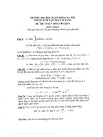 Đề thi tuyển sinh năm 2010 môn toán pot