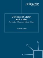 victims of stalin and hitler, the exodus of poles and balts to britain